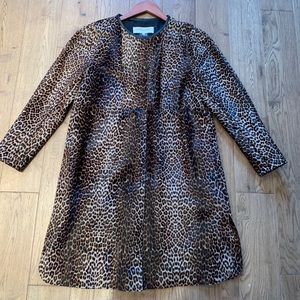 Gerard Darrel Leopard Print Coat